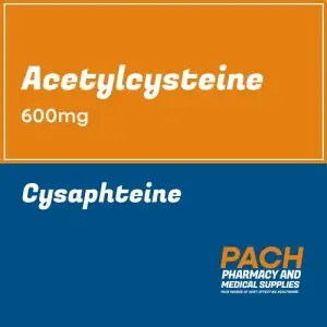Acetylcysteine (Cysaphteine) 600mg