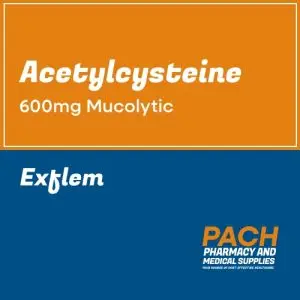 Acetylcysteine (Exflem) 600mg Mucolytic