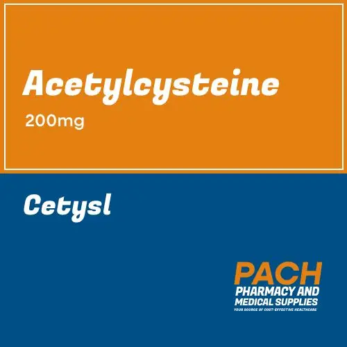 Acetylcysteine(Cetysl) 200mg